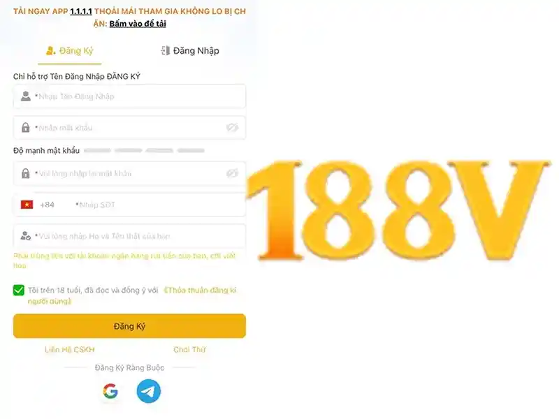 Chương mở đầu về 188V